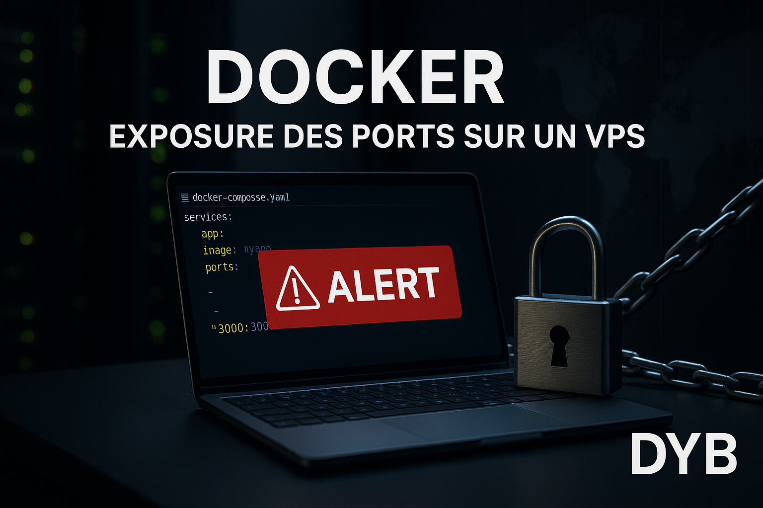 🚨 Docker et l’exposition involontaire des ports : une faille que l’on retrouve (trop) souvent en production