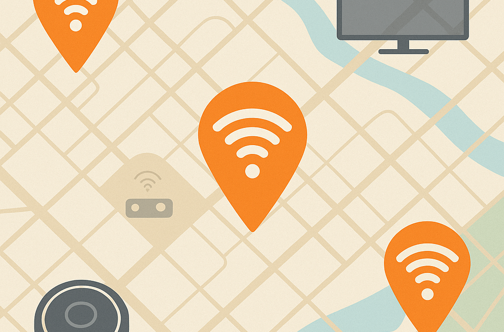 Tu es traçable sans GPS : le secret des réseaux Wi-Fi
